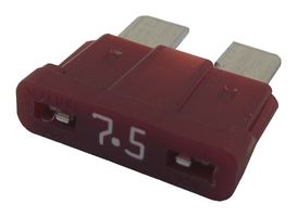 LITTELFUSE 028707.5PXCN Fuse, Automotive, Fast Acting, 7.5 A, 32 V, 19.1mm x 5mm x 19mm, ATOF