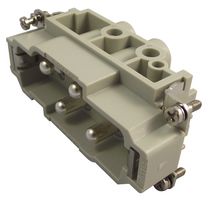 ILME CXM4/0 Heavy Duty Connector, 4/0+PE Power-Signal, CX, Insert, 4 Contacts, Plug, Screw Pin