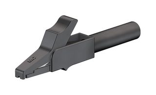STAUBLI 24.0157-4 Crocodile Clip, 11 mm, 15 A, Black