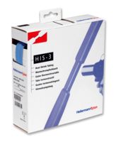 HELLERMANNTYTON 308-32406 HIS-3-24/8-PO-X-BU Heat Shrink Tubing, HIS-3 Dispenser Pack, 3:1, 0.945 ", 24 mm, Blue, 9.8 ft, 3 m
