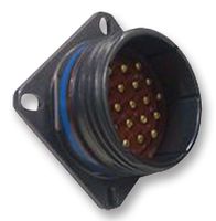 AMPHENOL SOCAPEX D38999/20ZB99PA Circular Connector, MIL-DTL-38999 Series III, D38999/20 Series, Wall Mount Receptacle, 7 Contacts