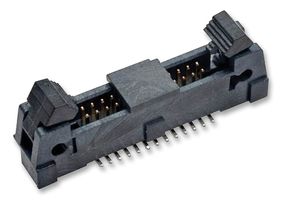 HARWIN M50-3651342R Pin Header, Ejector, Wire-to-Board, 1.27 mm, 2 Rows, 26 Contacts, Surface Mount, Archer M50 Series