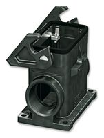 PHOENIX CONTACT 1407636 Connector Backshell, Housing, HEAVYCON EVO Heavy-Duty Connectors, B10, 90°, Plastic Body
