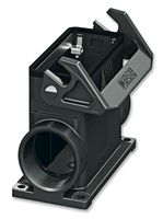 PHOENIX CONTACT 1407650 Connector Backshell, Housing, HEAVYCON EVO Heavy-Duty Connectors, B16, 90°, Plastic Body