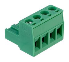 PHOENIX CONTACT 1754481 Pluggable Terminal Block, 5 mm, 4 Ways, 24 AWG, 12 AWG, 2.5 mm², Screw