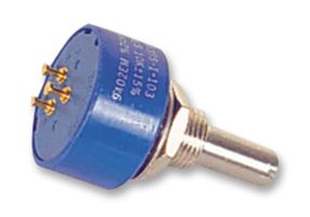 BOURNS 6639S-1-202 Rotary Potentiometer, Precision, Continuous Turns, 2 kohm, 1 Turns, Linear, 1 W, ± 15%, 6639 Series