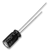 PANASONIC ECEA0JN102U Electrolytic Capacitor, 1000 µF, 6.3 V, ± 20%, Radial Leaded, 2000 hours @ 85°C