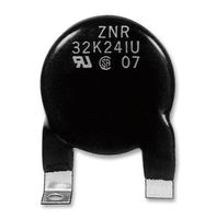 PANASONIC ERZC32CK621W TVS Varistor, 385 V, 505 V, ERZC, 1.025 kV, Disc 36mm, Zinc Oxide Non-Linear Resistor (ZNR)