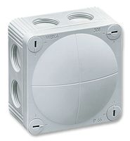 WISKA COMBI 308/5/W Plastic Enclosure, Junction Box, Polypropylene (PP), 51 mm, 85 mm, 85 mm, IP66