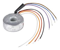 BLOCK RKD 160/2X18 Toroidal Transformer, 50mm x 107mm, 160 VA, 2 x 115V, 2 x 18V, Dual Primary, Dual Secondary, Open