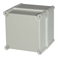 FIBOX PC 1919 18 G ENCLOSURE Plastic Enclosure, IK08 / IK09, DIN Rail, Polycarbonate, 180 mm, 188 mm, 188 mm, IP66, IP67