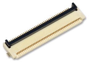 ARATAS XF3M105151BR100 FFC / FPC Board Connector, 1 mm, 5 Contacts, Receptacle, XF3M, Surface Mount, Top, Bottom