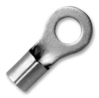 MOLEX 19193-0264 Ring Tongue Terminal, M9, 3/8", 4 AWG, 25 mm², VersaKrimp 19193 Series