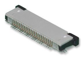 JST / JAPAN SOLDERLESS TERMINALS 24FLZ-SM2-TB(LF)(SN) FFC / FPC Board Connector, 0.5 mm, 24 Contacts, FLZ, Surface Mount, 1 Row
