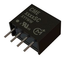 MURATA POWER SOLUTIONS CME0512S3C Isolated Through Hole DC/DC Converter, ITE, SIP, 1:1, 750 mW, 1 Output, 12 V