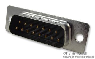 AMPHENOL COMMUNICATIONS SOLUTIONS L777SDA15POL2 D Sub Connector, DB15, Standard, Plug, SD, 15 Contacts, DA, Solder