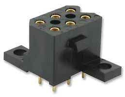 SOURIAU-SUNBANK / EATON SMS6RE3TR29 PCB Receptacle, Wire-to-Board, 5.08 mm, 2 Rows, 6 Contacts, Through Hole Mount