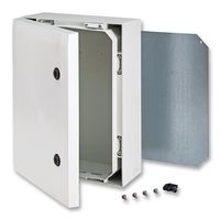 FIBOX ARCA 504021 Plastic Enclosure, IK10, 2 Point Lock, Utility Box, Polycarbonate, 210 mm, 400 mm, 500 mm, IP66