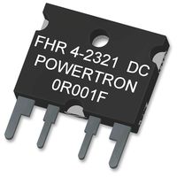 VPG FOIL RESISTORS FHR 4-2321 0R100 S 1% Q Current Sense Resistor, 0.1 ohm, FHR 4-2321 Series, 40 W, Metal Foil, ± 1%