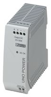 PHOENIX CONTACT 2902999 AC/DC DIN Rail Power Supply (PSU), ITE, 1 Output, 55 W, 12 VDC, 4.6 A