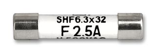 SCHURTER 8020.5068.G Fuse, Cartridge, Fast Acting, 1 A, 500 V, 6.3mm x 32mm, 1/4" x 1-1/4", SHF