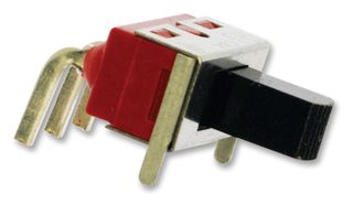 C&K COMPONENTS 1101M2S4AQE2 Slide Switch, SPDT, On-None-On, Through Hole, 1000 Series, 6 A, 120 V