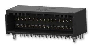 TE CONNECTIVITY 1-1827876-6 Pin Header, Wire-to-Board, 2.5 mm, 2 Rows, 12 Contacts, Through Hole Right Angle, Dynamic D-1200D