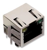 WURTH ELEKTRONIK 615008141321 Modular Connector, Modular Jack, 1 x 1 (Port), 8P8C, Cat5, Through Hole Mount