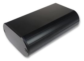 TAKACHI MXA4-7-11BBP Metal Enclosure, Round, Center Split, Small, Extruded Aluminium, 35 mm, 70 mm, 112 mm