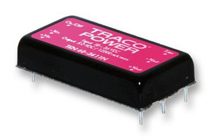 TRACO POWER TEN 60-2423N Isolated Through Hole DC/DC Converter, ITE, DIP, 2:1, 60 W, 2 Output, 15 V