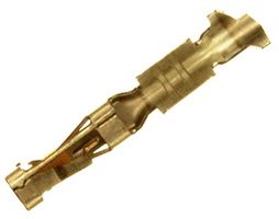 AMP - TE CONNECTIVITY 1-104481-1 Contact, MTE, Socket, Crimp, 28 AWG, Gold Plated Contacts, AMPMODU Short Point Connectors