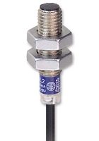 TELEMECANIQUE SENSORS XS108B3NAL2 Inductive Proximity Sensor, Cylindrical, OsiSense XS, M8, 2.5 mm, NPN, 12 V to 24 V, Pre-wired