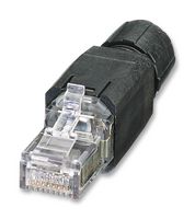 PHOENIX CONTACT 1658008 Modular Connector, RJ45 Plug, 1 x 1 (Port), 8P8C, Cat5, IP20, Cable Mount
