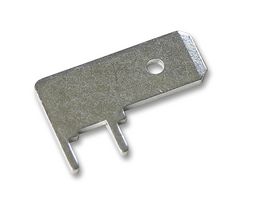 TE CONNECTIVITY - AMP 63951-1 PCB Terminal, 6.35mm x 0.81mm, 0.25" x 0.032", Brass, 1.4 mm, Tin, FASTON 250