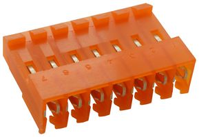 AMP - TE CONNECTIVITY 3-640426-7 IDC Connector, IDC Receptacle, Female, 3.96 mm, 1 Row, 7 Contacts, Cable Mount