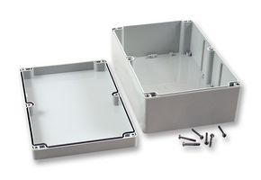 HAMMOND 1554VAGY Plastic Enclosure, Watertight, Multipurpose, ABS, 89 mm, 160 mm, 239 mm, IP66