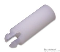 TR FASTENINGS TRSRS-4-2-01 Spacer, Stackable, Round, Nylon 6.6, 6.4x3.2mm