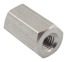 TR FASTENINGS TRHTSA-M6-25-1 Standoff, Aluminium, M6, Hex Female, 25 mm, 25 mm