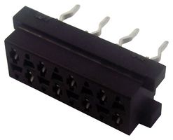 AMP - TE CONNECTIVITY 1-2178710-8 PCB Receptacle, Board-to-Board, 1.27 mm, 2 Rows, 18 Contacts, Through Hole Mount