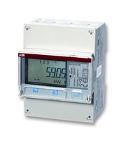 ABB 2CMA100163R1000 Energy Meter, EQ Series, B23, Three Phase, 220-240 VAC, 65A, DIN