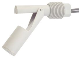 SENSATA / CYNERGY3 RSF84Y100R Float Switch, RSF80 Series, Horizontal, External, 1/2" NPT, SPST, Polypropylene, 25 VA, 1 m Cable