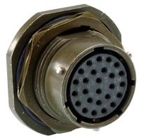 ITT CANNON KPT07A10-98SEX Circular Connector, KPT Series, MIL-DTL-26482 Series I, Jam Nut Receptacle, 6 Contacts, PCB Socket