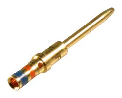 ITT CANNON 030-2280-000 Rectangular Power Contact, ARINC 600 BKA, Gold Plated Contacts, Copper Alloy, Pin, Crimp, 20 AWG