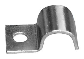 ETTINGER 014.42.381 Fastener, Half U Clip, Screw Mount Cable Clamp, 8 mm, Steel, Natural, 22 mm, 10 mm