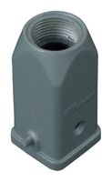 MOLEX / GWCONNECT 7824.6560.0 Heavy Duty Connector, M25 Top Entry, 2 Pegs, Hood, Top Entry, Aluminium Body, 1 Lever, 24B