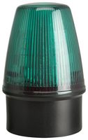 MOFLASH SIGNALLING LEDS100-01-04 Beacon, LED, Green, Continuous, Flashing, 20VDC, 20VAC, IP65, 107mm Height