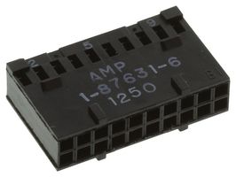 AMP - TE CONNECTIVITY 1-87631-6 Connector Housing, AMPMODU IV/V, Socket, 20 Ways, 2.54 mm, AMPMODU IV/V Series Contacts