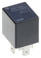 PANASONIC ACB83202 Automotive Relay, 24 VDC, 20 A, SPST-NO, Socket, Quick Connect, CB Series