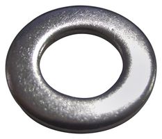 TR FASTENINGS DM4 - FAA2WA - Z100 Washer, Plain, A2 Stainless Steel, 4.3mm, 9mm, Pack of 100