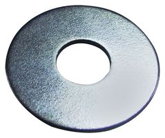 TR FASTENINGS DM825MUSTWAZ100- Washer, Plain, Steel, 8.4mm, 25mm, Pack of 100